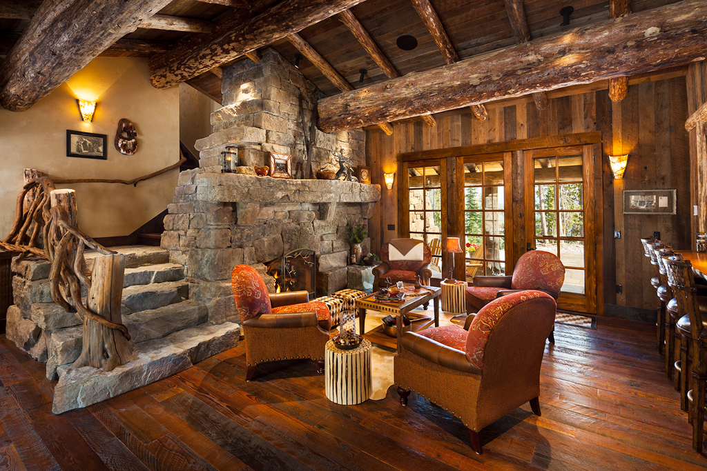 Log Cabin Great Room